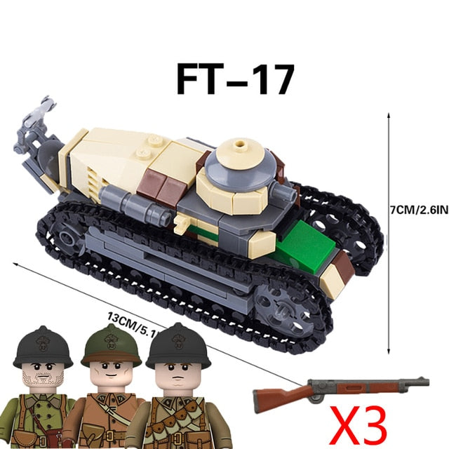 Military Armored Car Building Blocks Solider Figures Gifts Toys Weapons Guns Tank Medical Ambulance Fortress Off-Road Vehicle