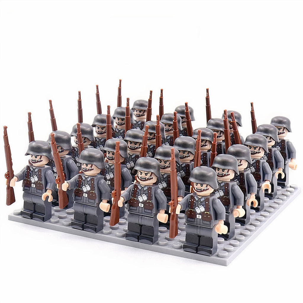 163rd Infantry Division German WWII Soldiers (24 Figures)