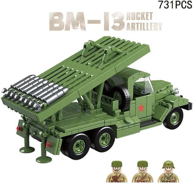 Military Armored Car Building Blocks Solider Figures Gifts Toys Weapons Guns Tank Medical Ambulance Fortress Off-Road Vehicle