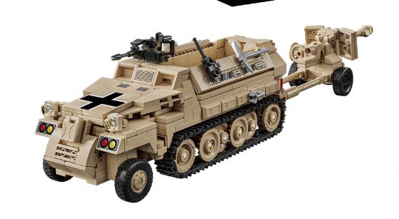 World War 2 WW2 Army Military Soldiers SWAT Ambulance Vehicle Assemble Building Blocks Bricks Children's Toys Gift ﻿