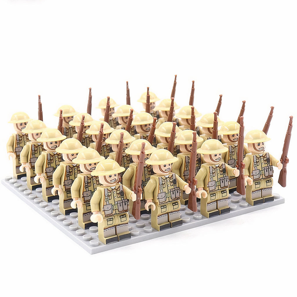 British WWII Soldiers (24 Figures)