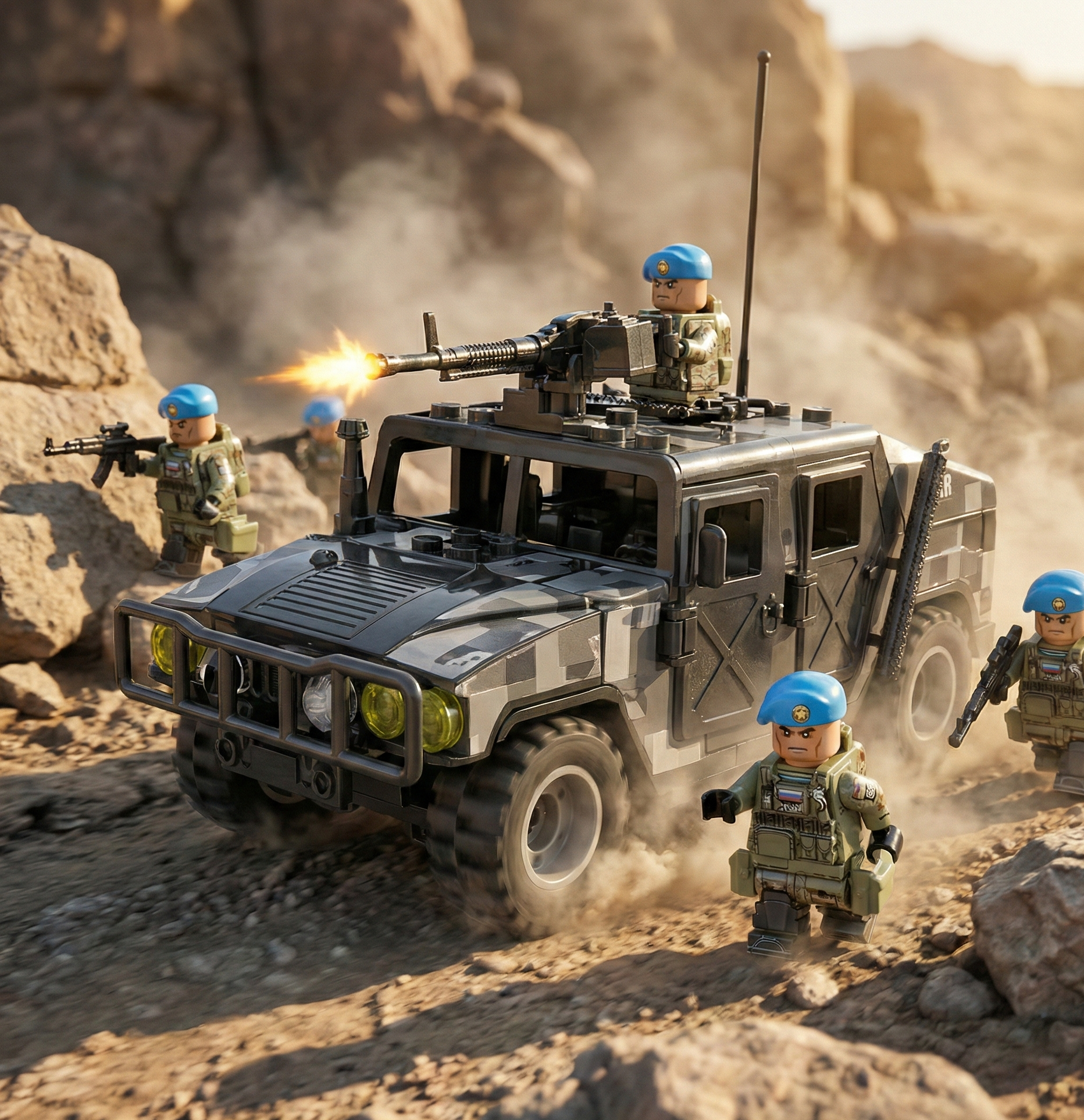 Military Armored Hummer