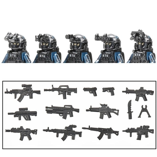U.S. Air Force STS Unit (5 Figures)
