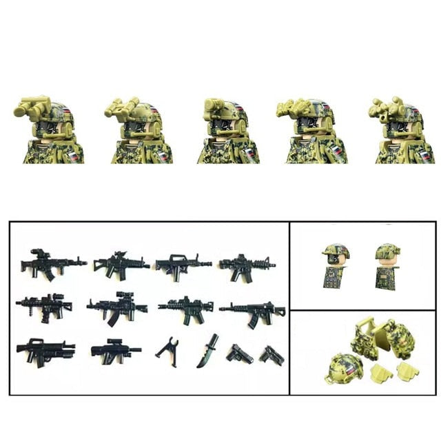 Russian SSO Unit - Woodland Camo