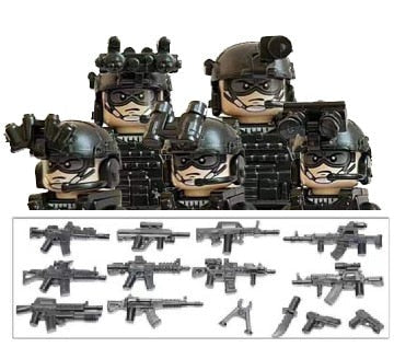 U.S. DEVGRU Unit (5 Figures)