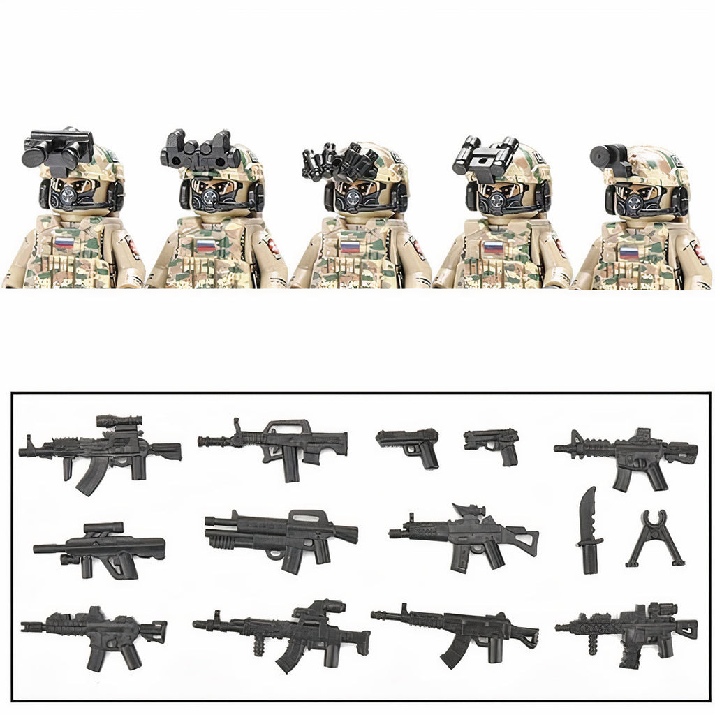 Russian SSO Unit (5 Figures)