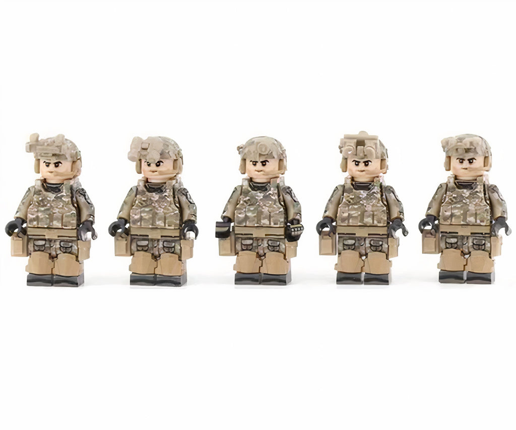 U.S. Army Rangers - Rural Camo (5 Figures)
