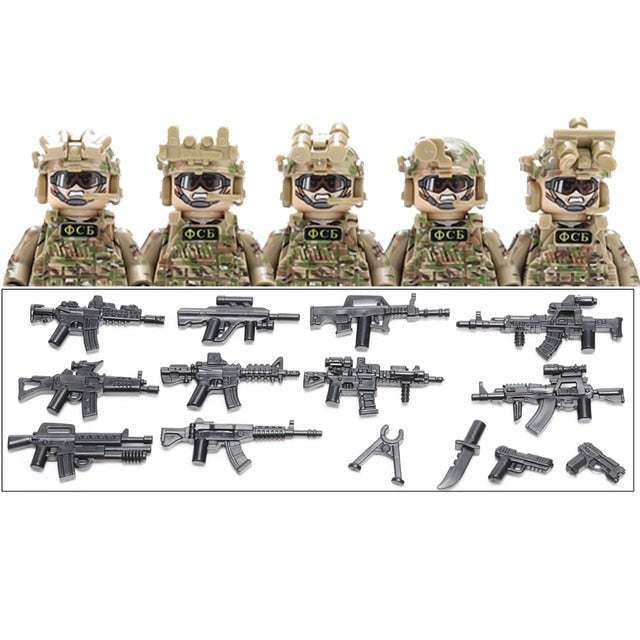 Russian FSB Unit (5 Figures)