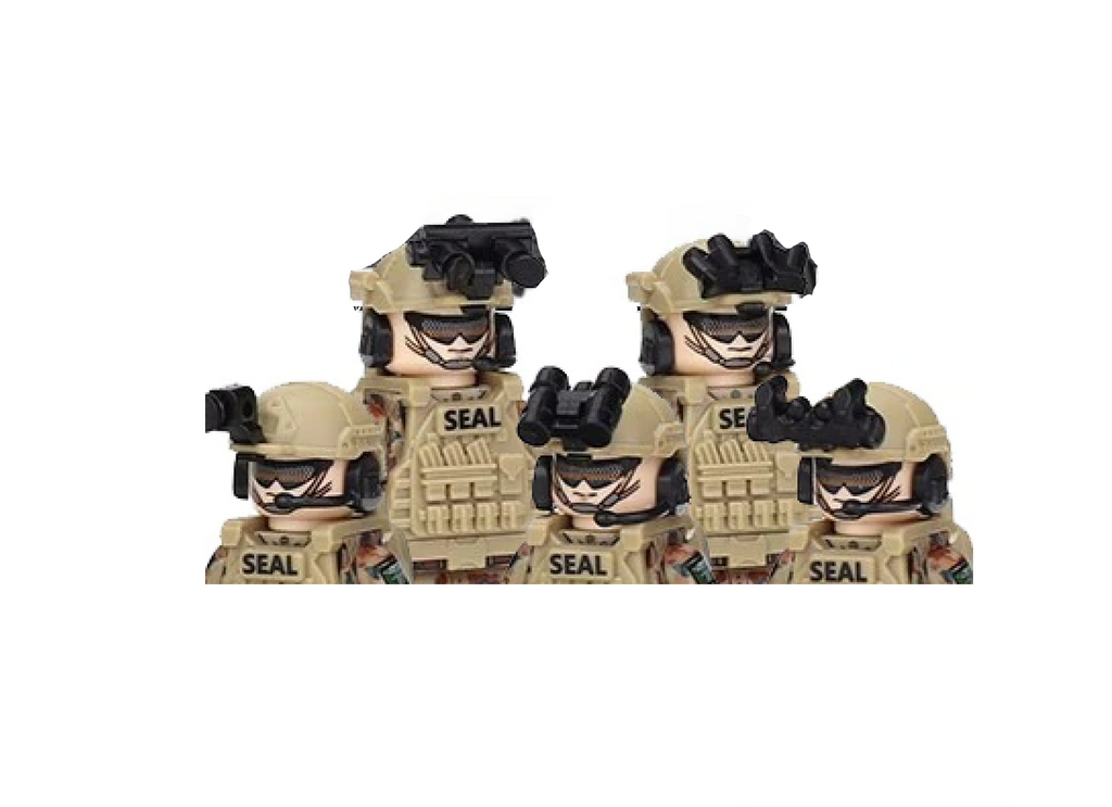 U.S. Navy Seals - Flecktarn Camo (5 Figures)
