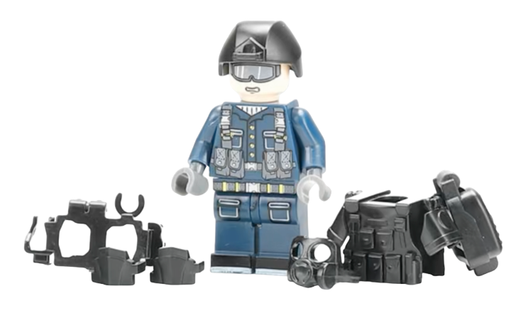 U.S. Navy Seals - Gas Equipment (6 Figures)