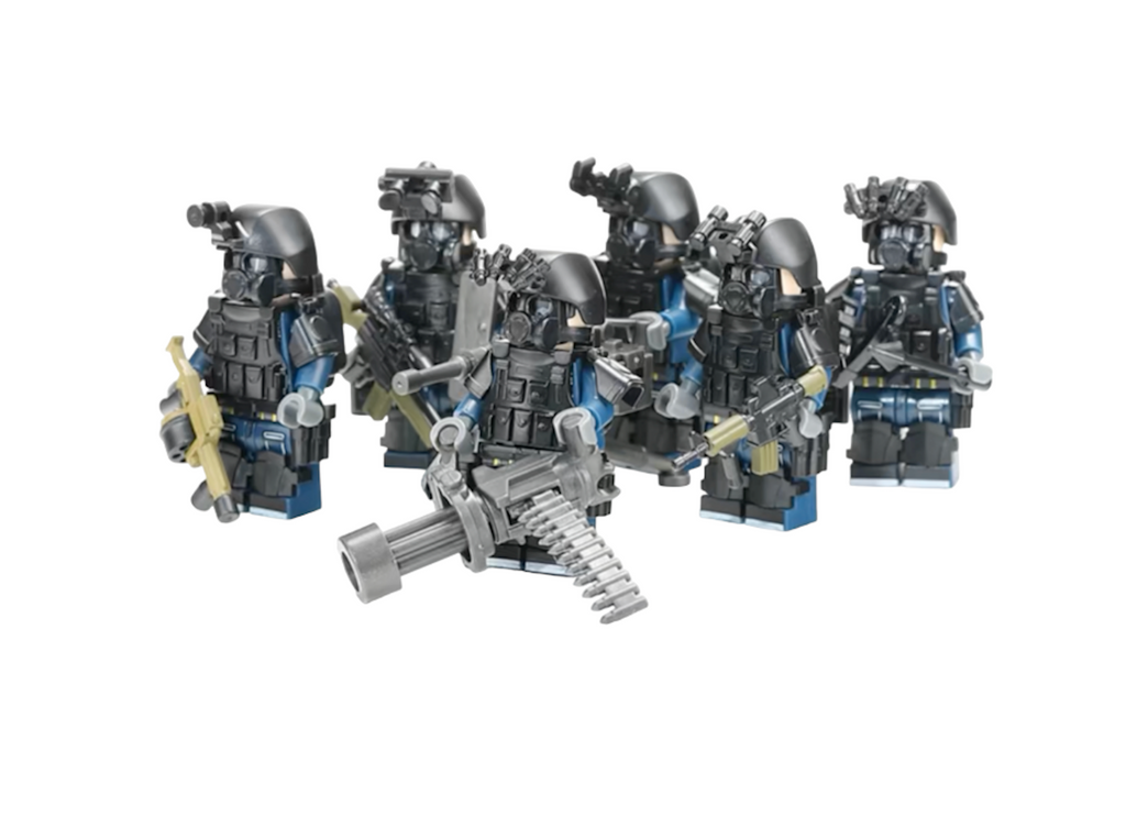 U.S. Navy Seals - Gas Equipment (6 Figures)
