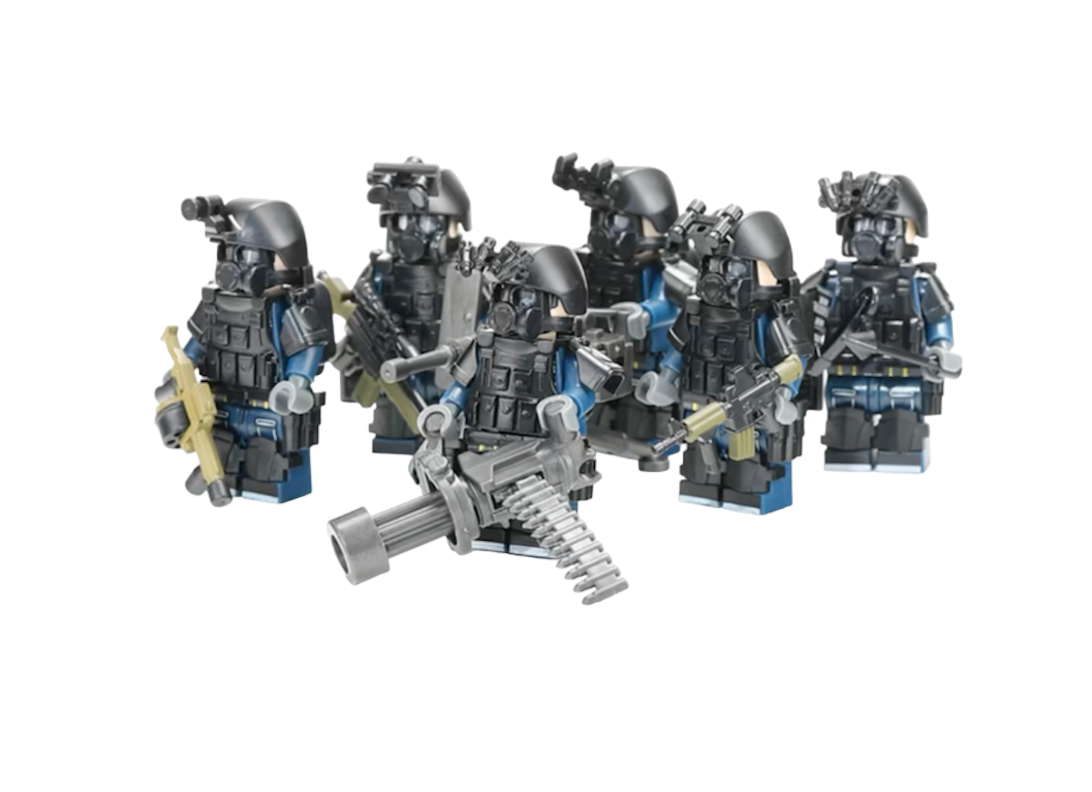 U.S. Navy Seals - Gas Equipment (6 Figures)