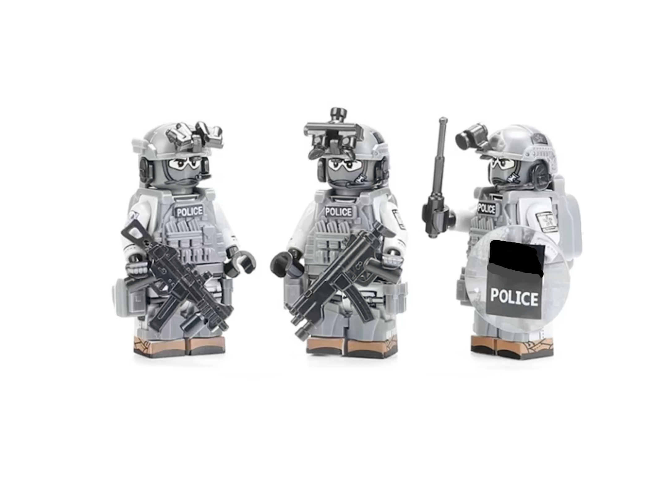 U.S. SWAT Team - Winter Camo (5 Figures)