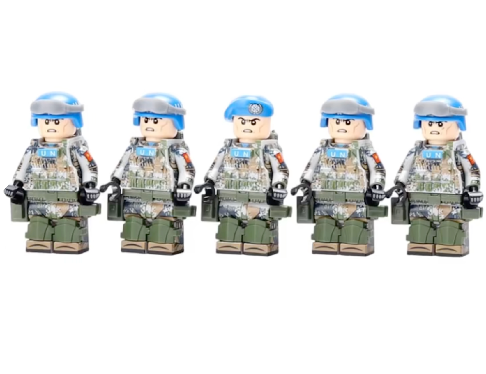 UN Peacekeeper Unit (5 Figures)