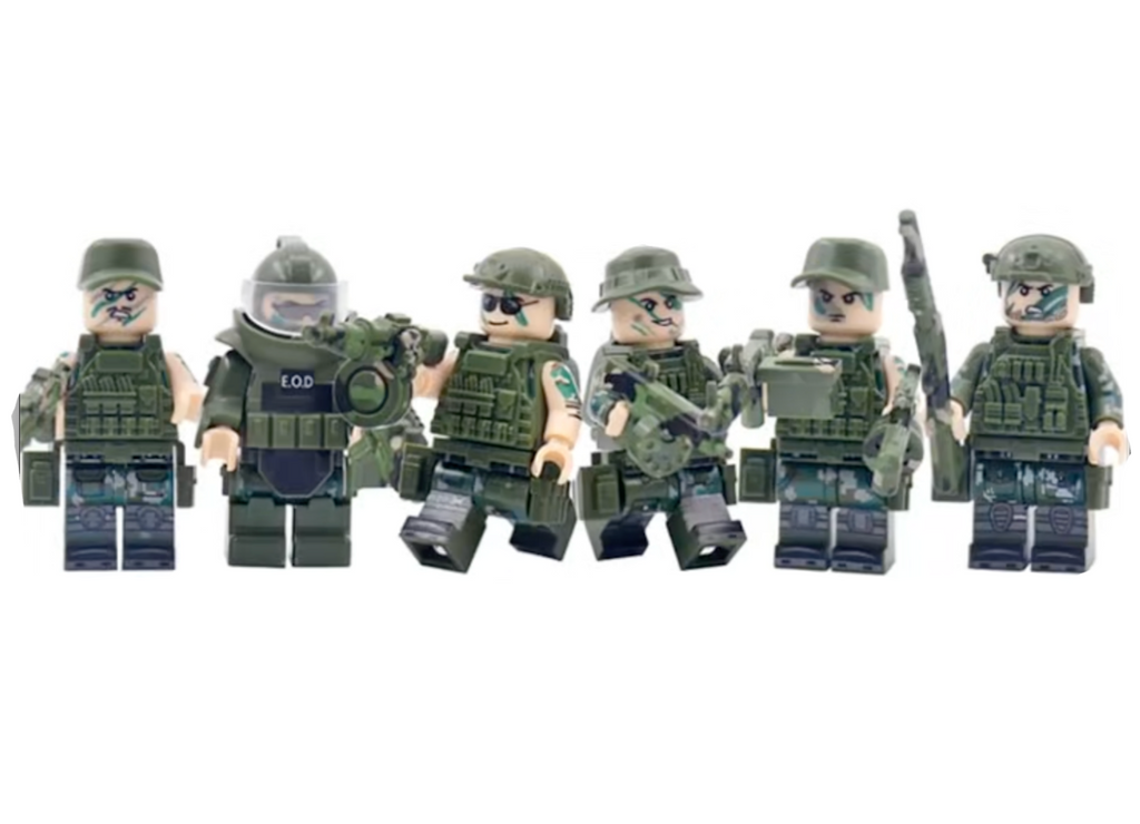 U.S. CIA Special Operations Group - Woodland Camo (6 Figures)