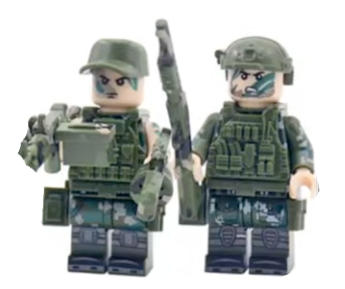 U.S. CIA Special Operations Group - Woodland Camo (6 Figures)