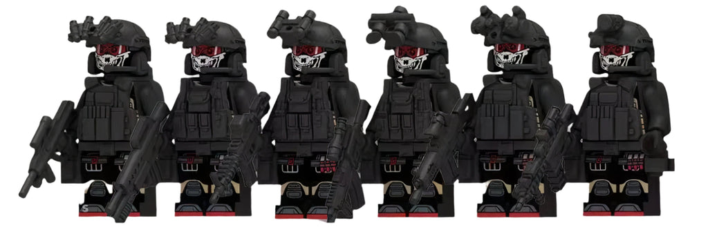 Black Operations Ghost Unit (6 Figures)
