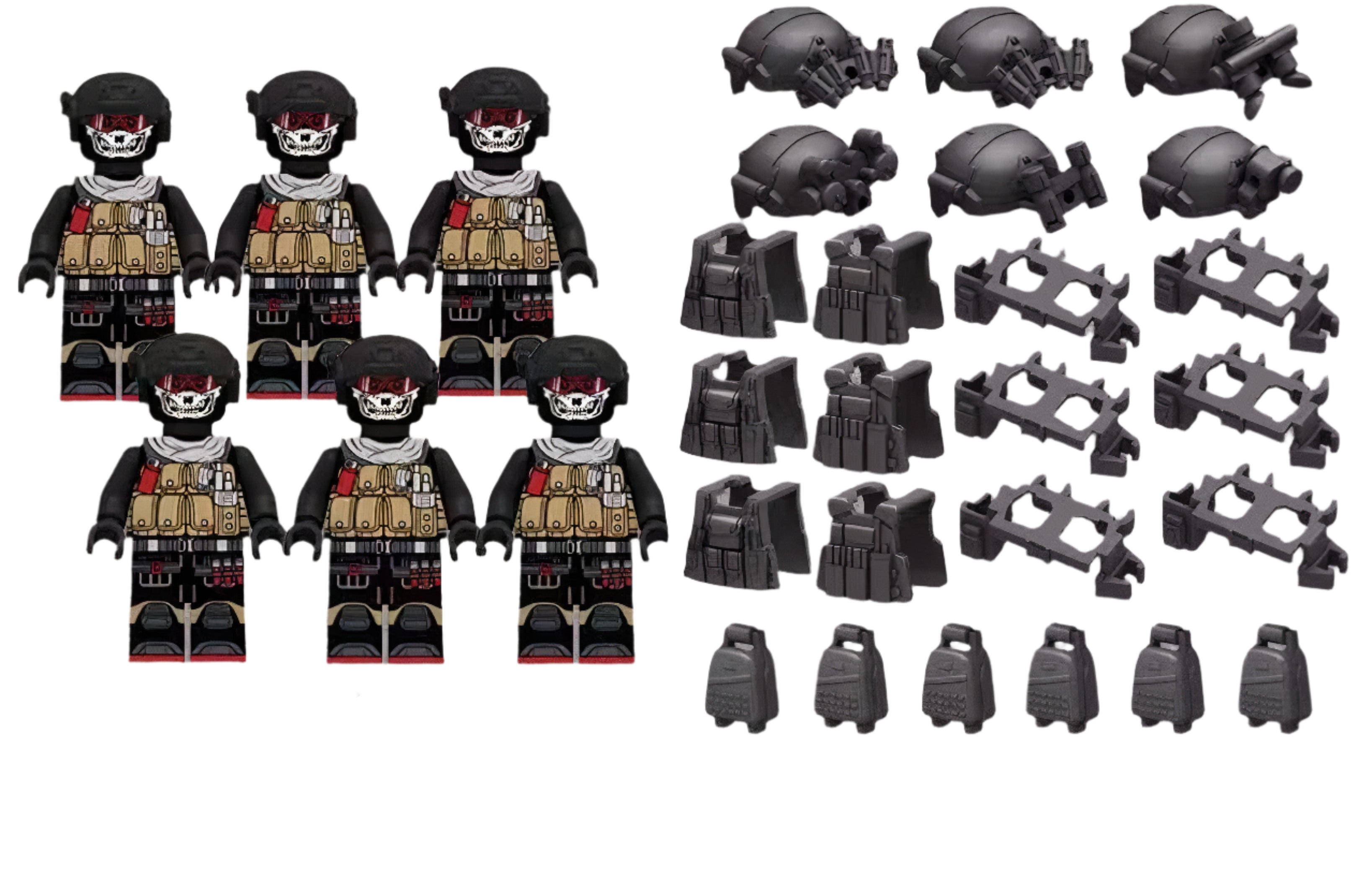 Black Operations Ghost Unit (6 Figures)