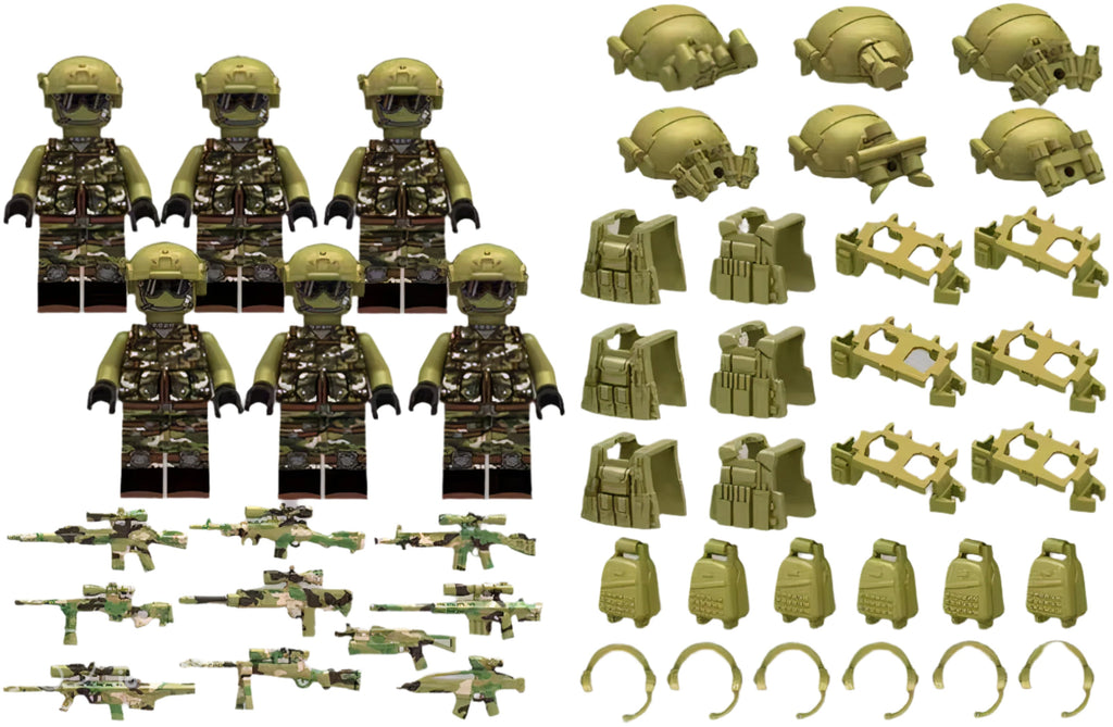 Jungle Special Warfare Unit (6 Figures)