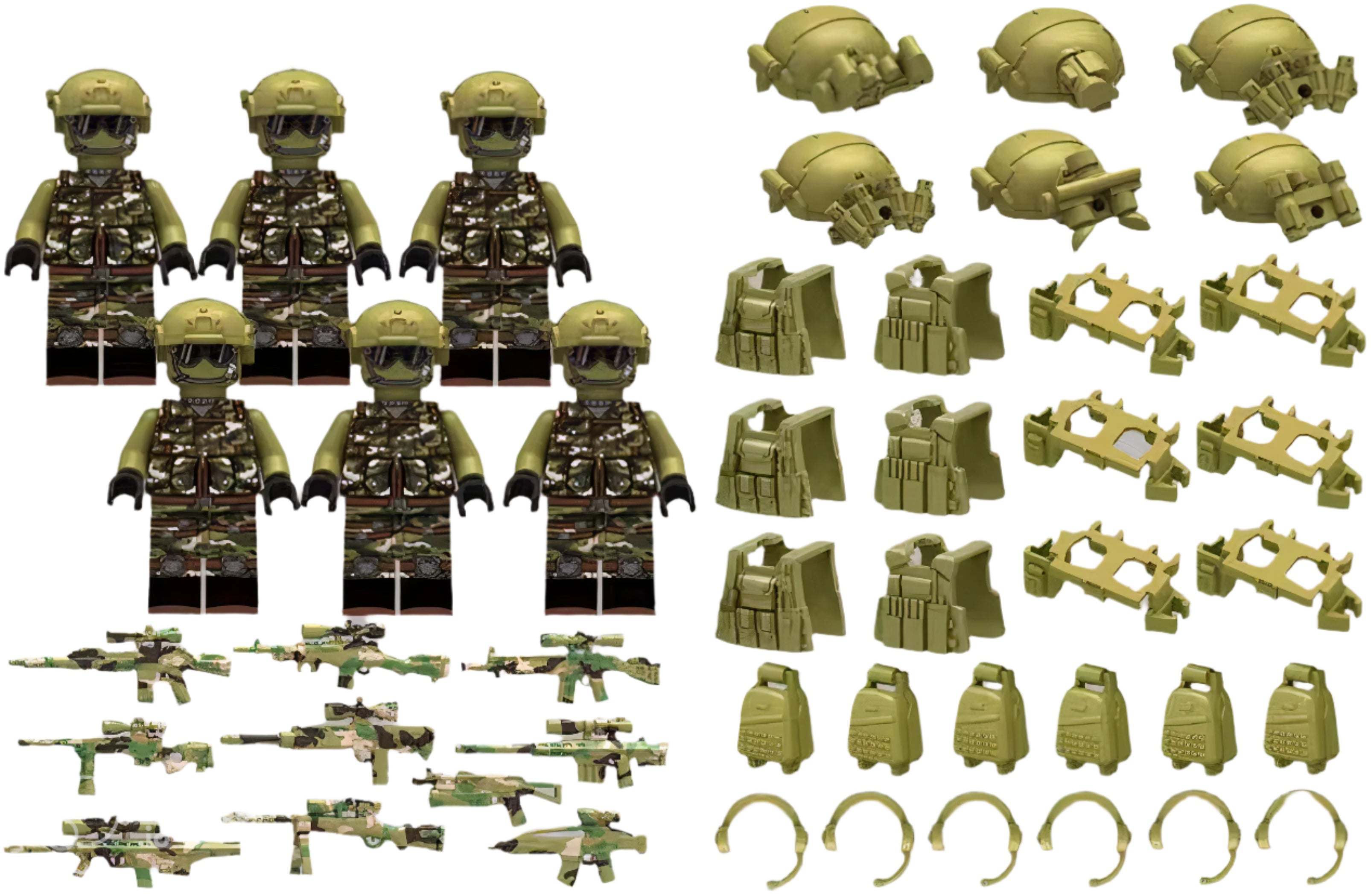Jungle Special Warfare Unit (6 Figures)