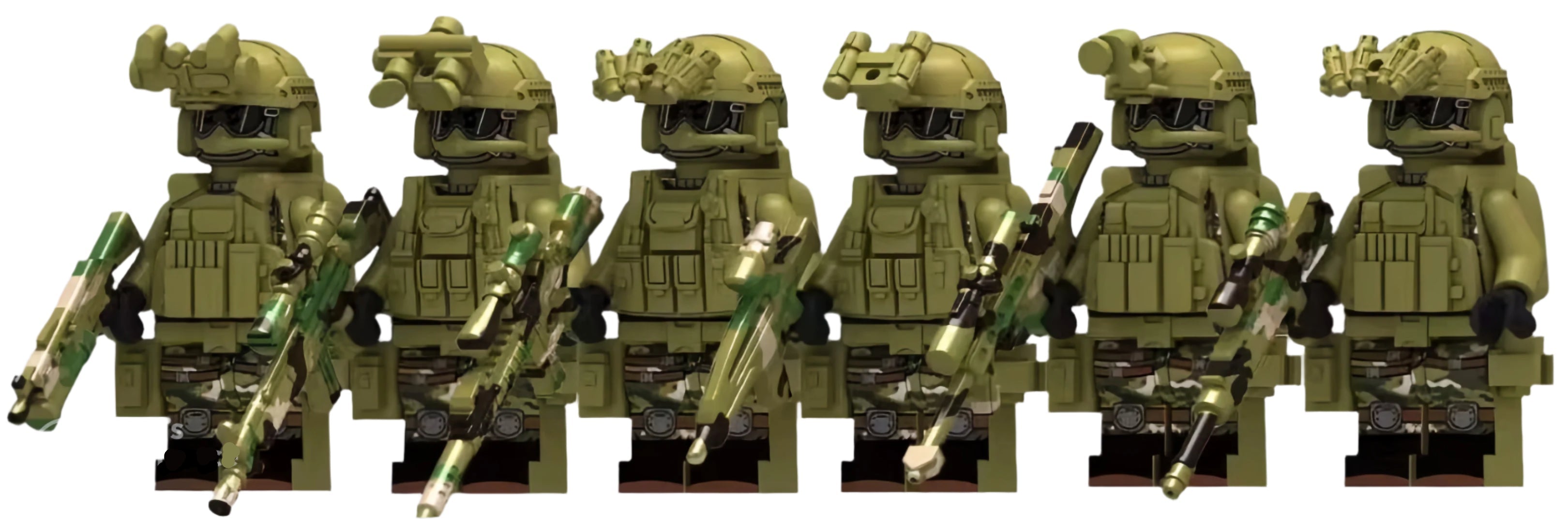 Jungle Special Warfare Unit (6 Figures)
