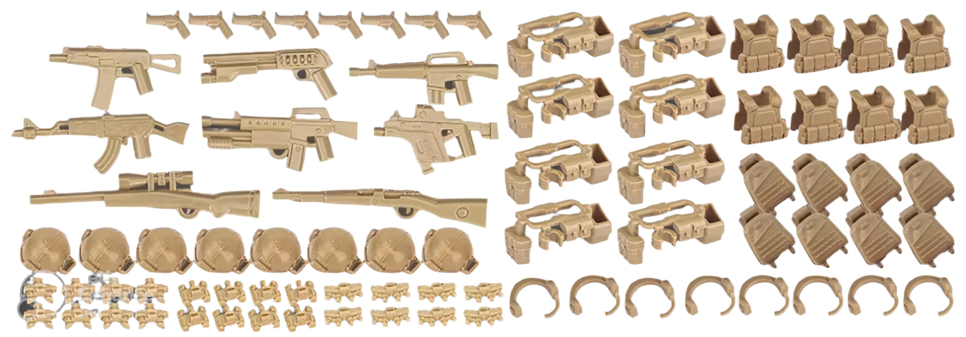 Desert Shield Mercenary Squad (8 Figures)