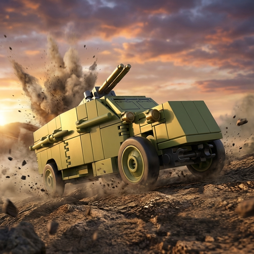 Armored AA Lorry