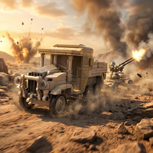 Bofors 40mm L/60 Auto-Cannon & CCKW 6×6