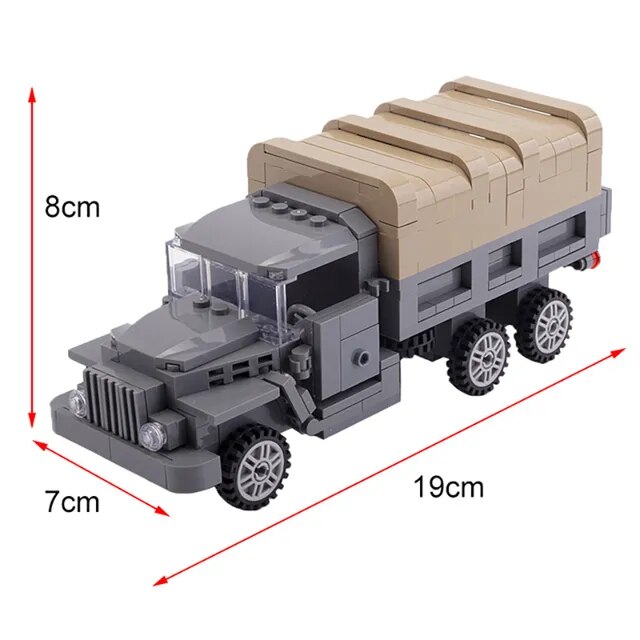 Military Armored Car Building Blocks Solider Figures Gifts Toys Weapons Guns Tank Medical Ambulance Fortress Off-Road Vehicle