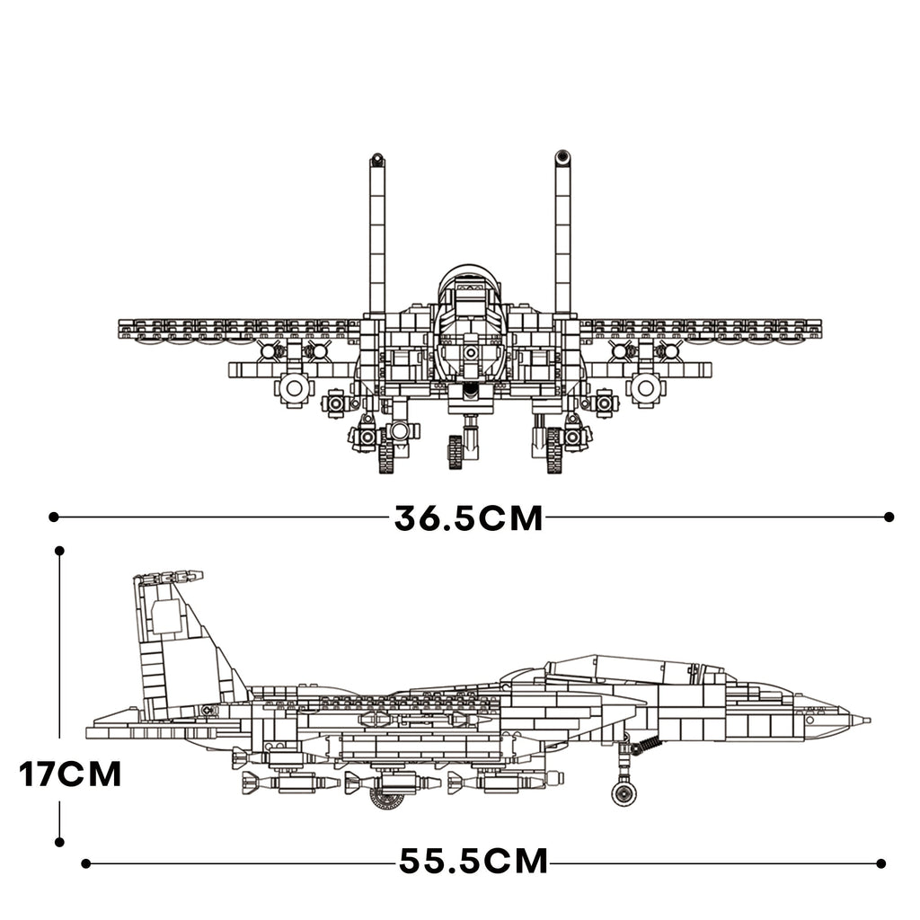 F-15E Strike Eagle Fighter-Bomber