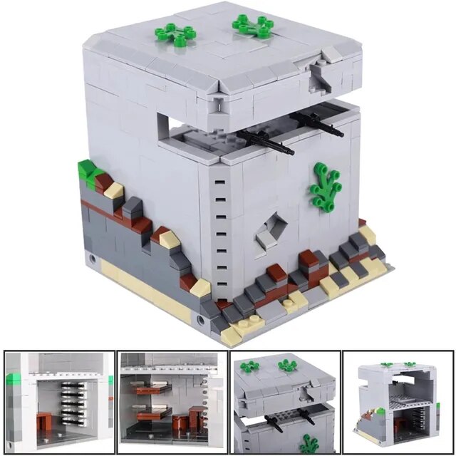 Military Armored Car Building Blocks Solider Figures Gifts Toys Weapons Guns Tank Medical Ambulance Fortress Off-Road Vehicle