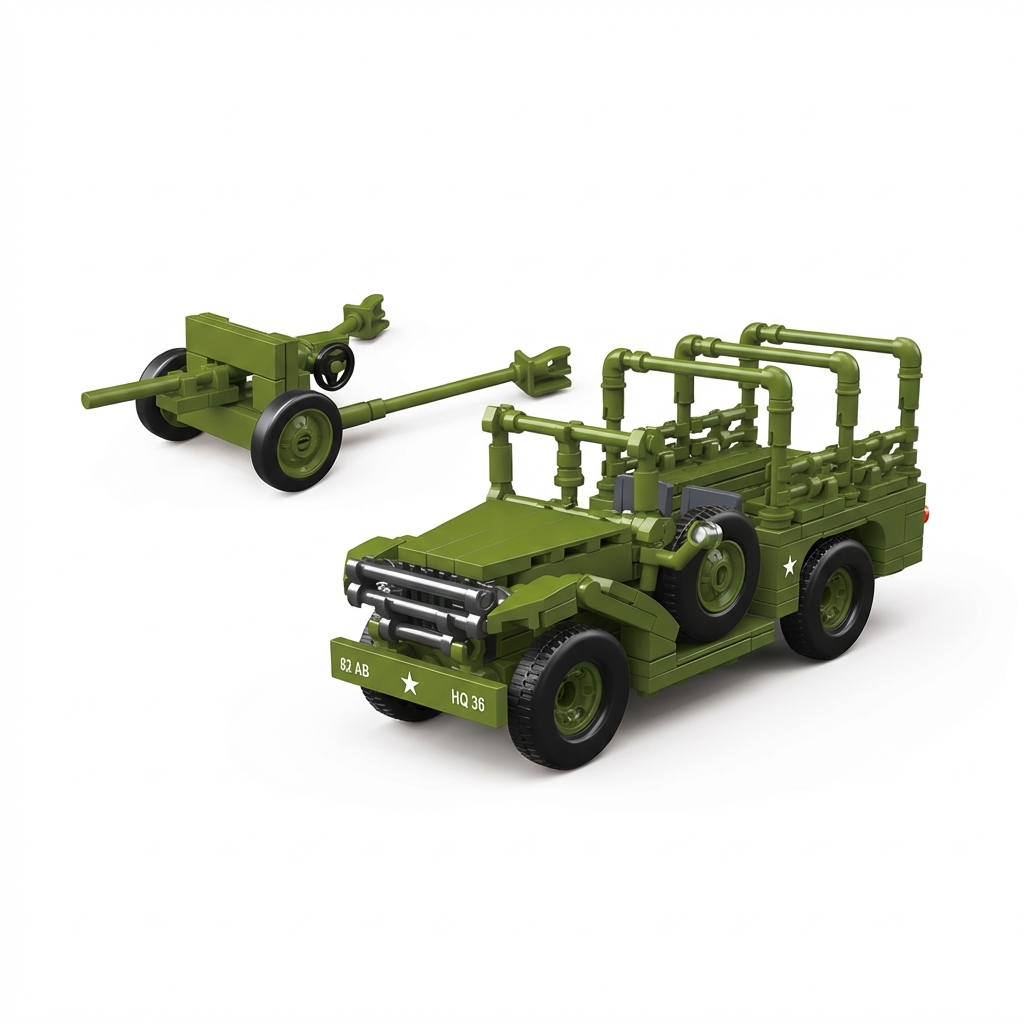 M3 37mm Anti-Tank Gun & Dodge WC52